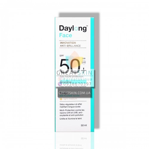 Дейлонг + СПФ50 матирующий BB флюид для чувствительной кожи лица | 50мл